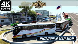 ETS2 FIVE STAR BUS TRIP MEYCAUAYAN BULACAN TO MANILA TERMINAL| REAL PHILIPPINE MAP MOD screenshot 5