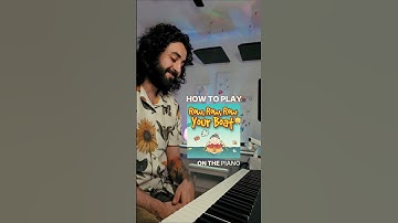 Row Row Row your boat easy piano tutorial