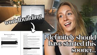 How I track worldbuilding in my fantasy novel + writing 5k words | aspiring author vlog