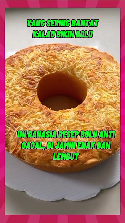 BOLU BERSARANG ENAK DAN LEMBUT ❗#bolukukus #bolucoklatkukus #bolu