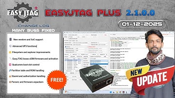 EASYJTAG Plus v2.1.0.0 New Update Free || MTK/Unisoc/Nvidia Flashing Added नया जबरदस्त Update🔥