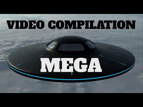 UFO MAN MEGA UFO Compilation #1 Over one hour of Awesome UFO Sightings