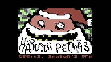 Hardcore Mofokkahz - Härdscii Petmäs | C64 Graphics Collection