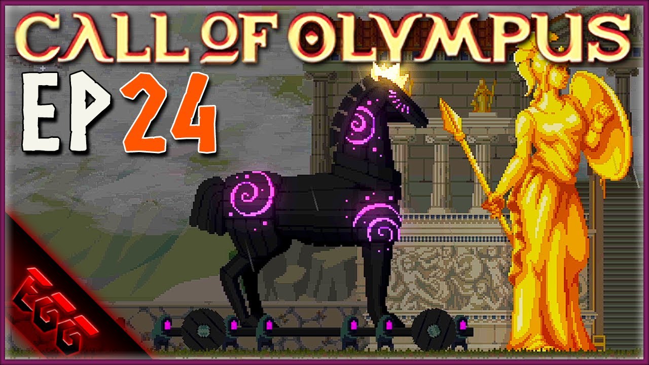 👑CALL OF OLYMPUS! | Building The Trojan Horse! | Kingdom Two Crowns | Ep24