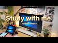 1-HR Study with me late at night 🎧 Calm Lofi Music/ Real Background with cozy vibes