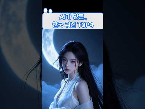 AI가 한국귀신을 만들어본다면? #AI #AI변환 #ai실사화 #괴물 #ai실사화 #ai기술