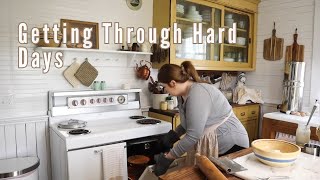 Getting Through The Tough Days | Cook Dinner With Me In Our Farmhouse Kitchen