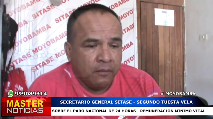 SECRETARIO GENERAL DEL SITASE - SEGUNDO TUESTA VELA