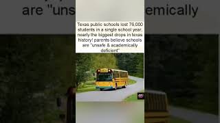 Famous Texas public schools lost 76,000 students as parents cite safety and quality concerns. 🚌📉#Texas Net Worth