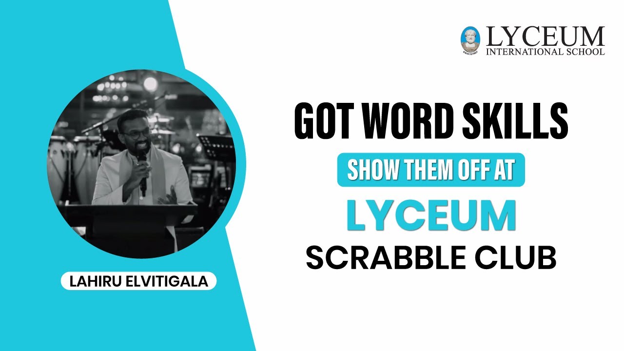 Got Word Skills ? Join Lyceum Scrabble Club ! YouTube