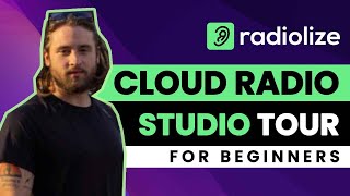 Radiolize Studio | Overview & Tour for Beginners | All-in-One Cloud Radio Software screenshot 4