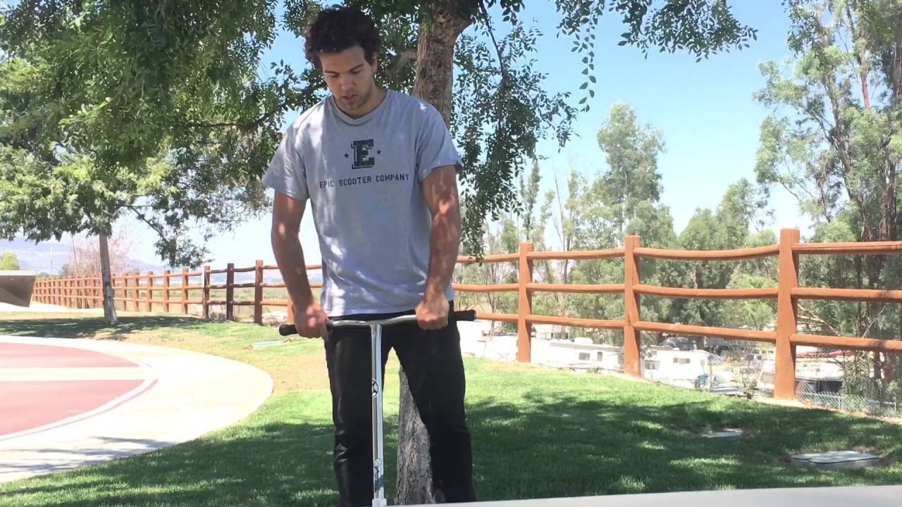 HOW TO BUTTERCUP ON A SCOOTER with STEPHEN GARLATTA YouTube
