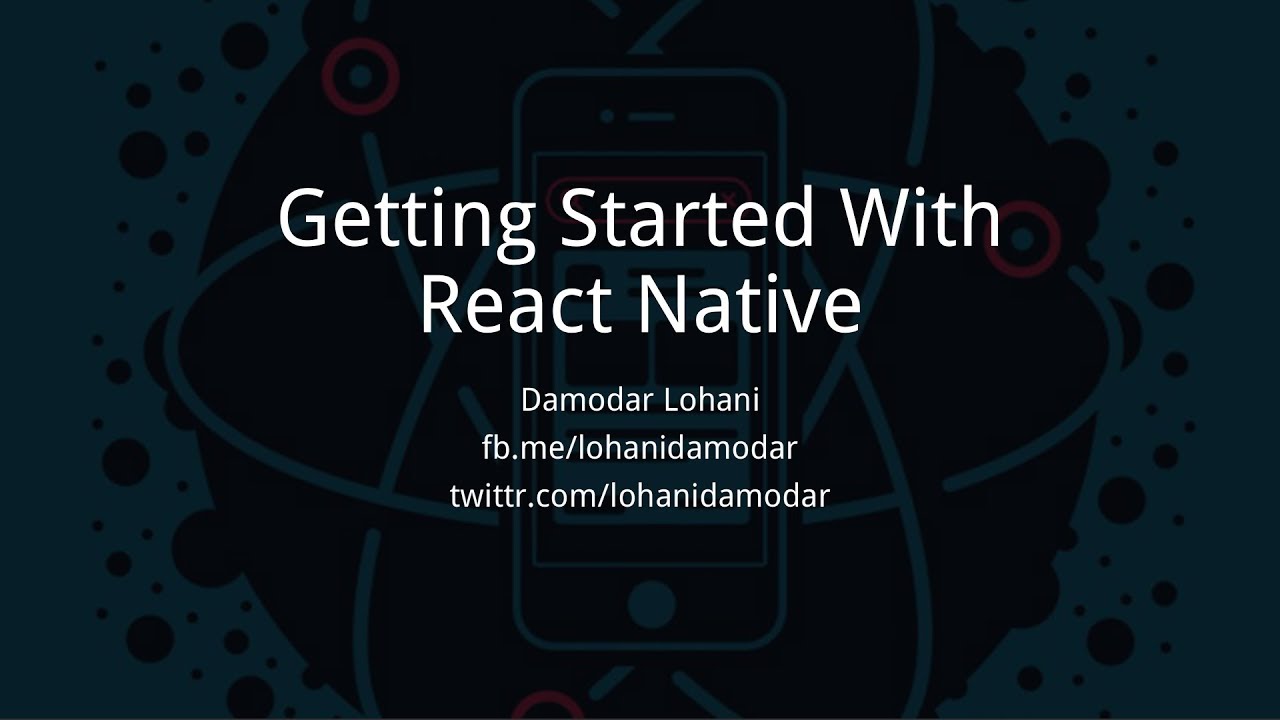 Getting Started With React Native (in Nepali) - YouTube