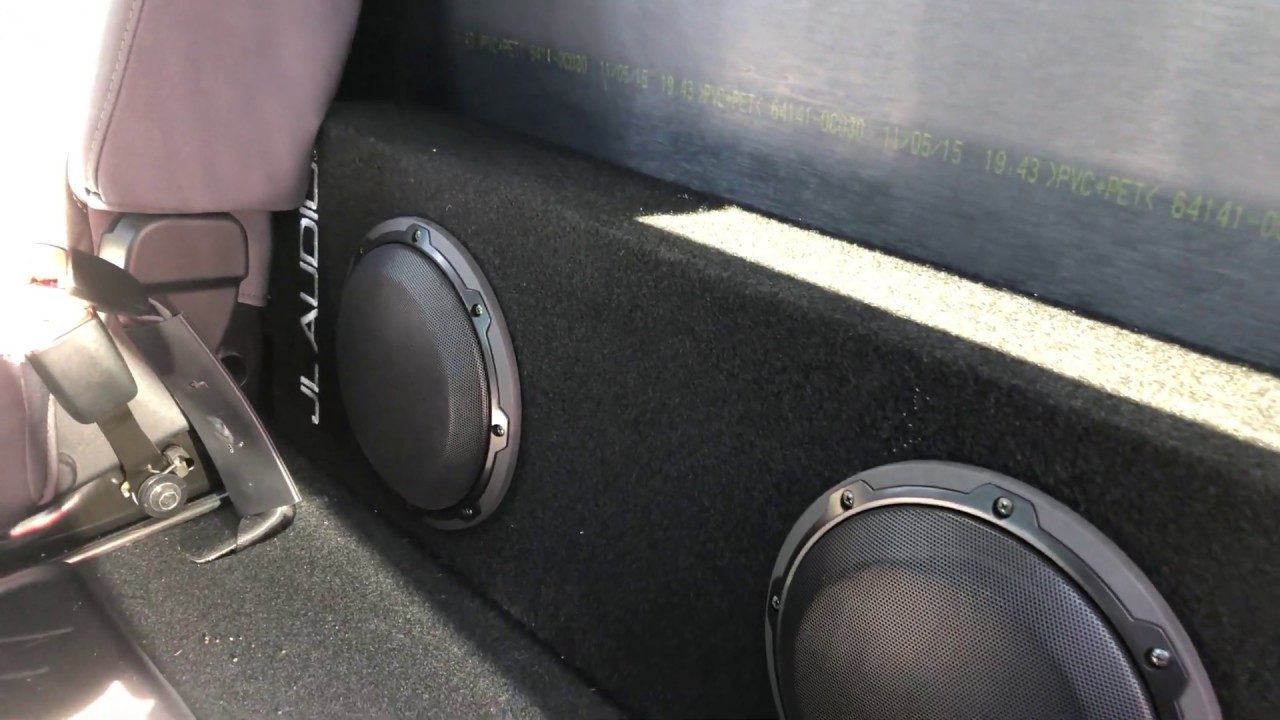 Tundra CrewMax JL Audio Install - YouTube