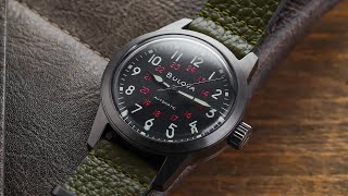 An Attractive $300 Field Watch Worth Considering  Bulova Hack Watch Review