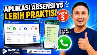 Build an Attendance App with WhatsApp Reports | Google Apps Script | Attendance V5 screenshot 3