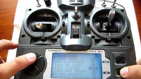 Turnigy 9x - er9x backlight control