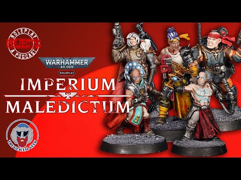 Kitbashing and Painting Characters for Imperium Maledictum w/ @Roleplay Rejects