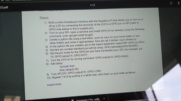 Blinking the led light using raspberry pi