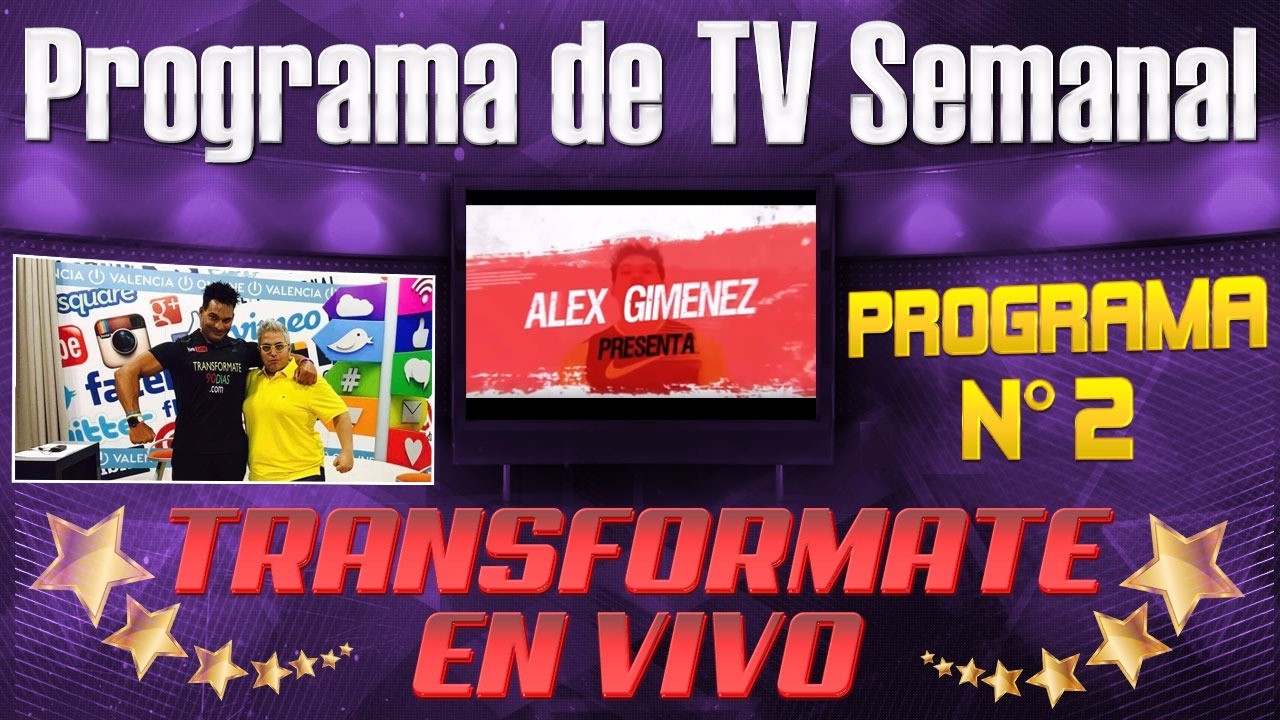 entrenador personal de futbol en valencia 📺 TRANSFORMATE EN VIVO TV / Programa 2 CON SORPRESA! 😱😱😈😈