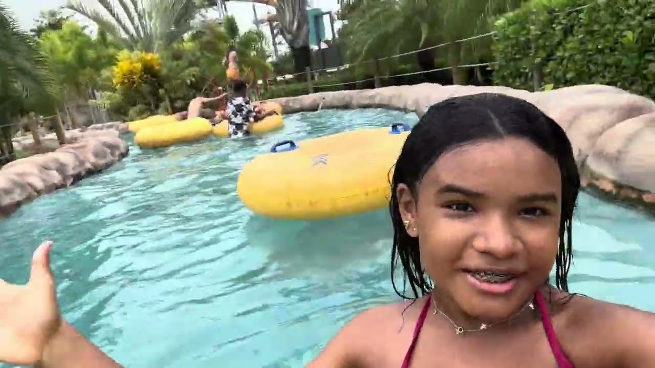 VLOG; NO PARQUE AQUÁTICO