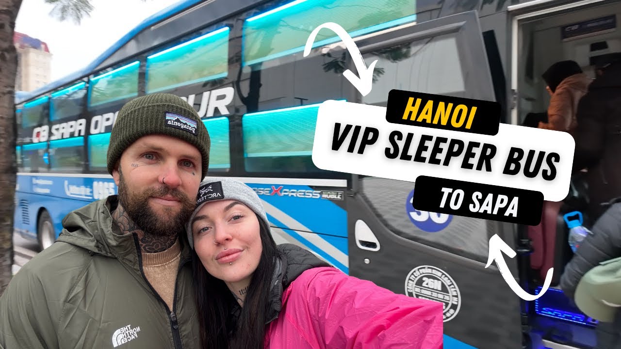 VIP SLEEPER BUS | HANOI TO SAPA, VIETNAM 🇻🇳