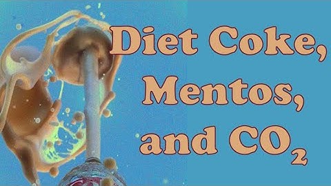 The Science of Diet Coke and Mentos