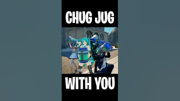 Hatsune Miku x Fortnite: Chug Jug with You - Official Music Video | A Fortnite Cinematic #shorts