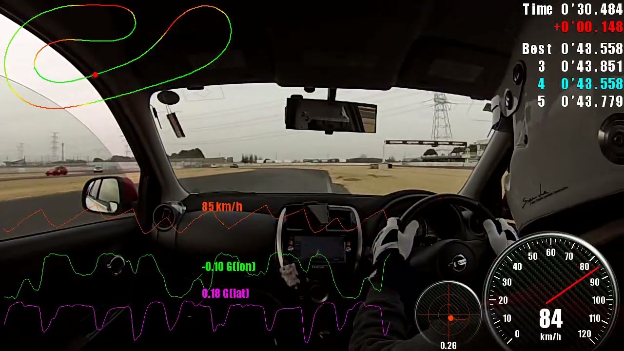 260214 K13 マーチニスモ TC1000 team六連星走行会