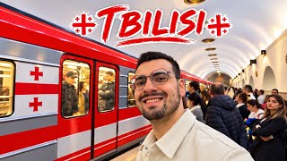 I took TBILISI METRO for the First Time | Public Transport in Georgia surprised me 🇬🇪