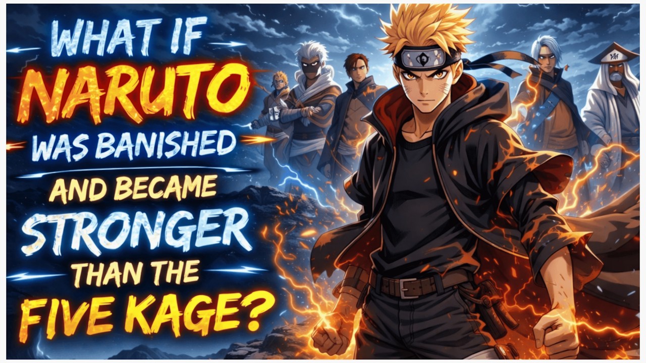 What If Naruto Was Banished and Became Stronger Than the Five Kage?