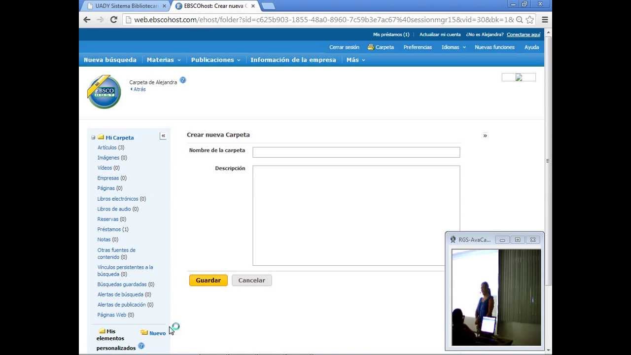 Tercera Sesion EBSCO Ciencias de la Salud 22 Oct 13 - YouTube