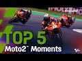 Top 5 Moto2™ Moments | 2021 #ItalianGP