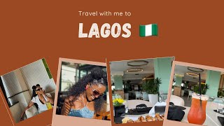 LAGOS travel VLOG 🇳🇬 : Spa Day, Restaurants, I got stuck chile 😭\& More |EP 1|