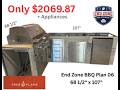 End Zone BBQ Kitchens True Flame Plan 06