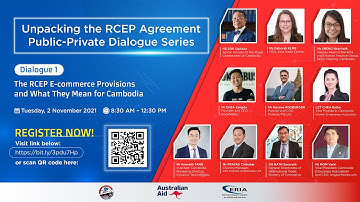 ERIA | Public-Private Dialogue 1: The RCEP E-commerce Provisions and What They Mean for Cambodia