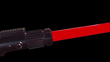 light saber 1 modeling with maya