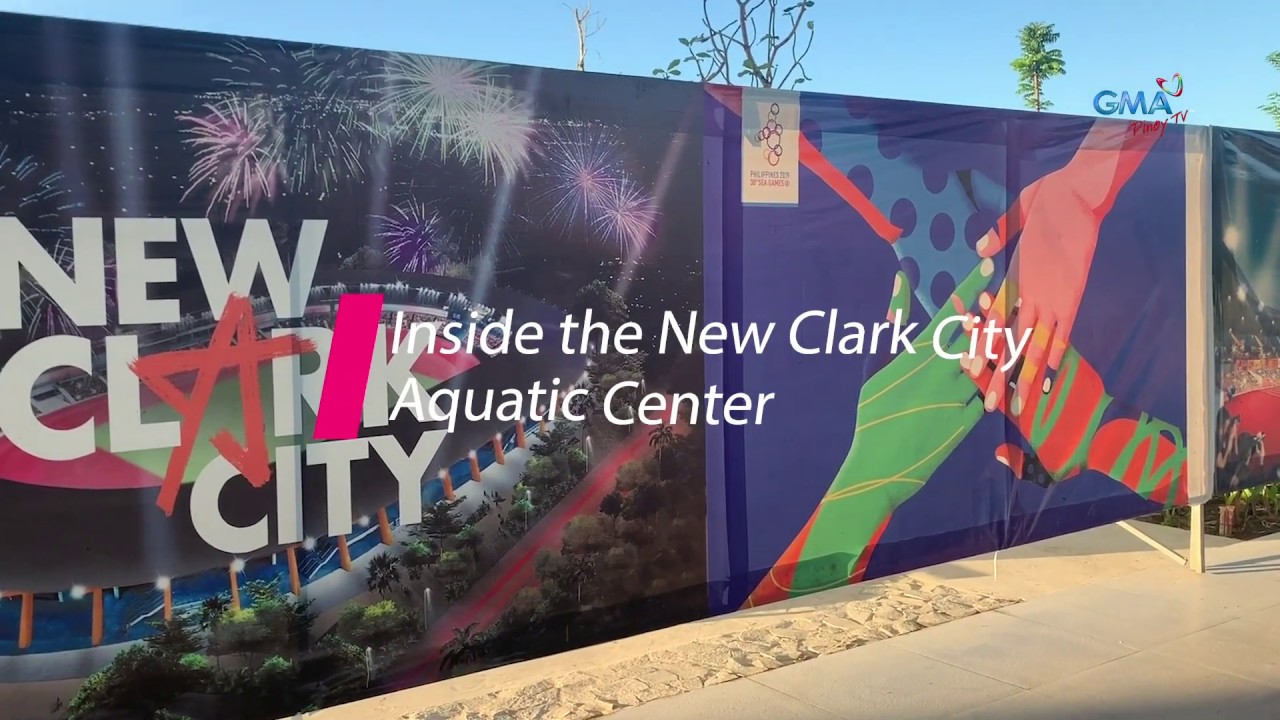 Inside the New Clark City Aquatic Center