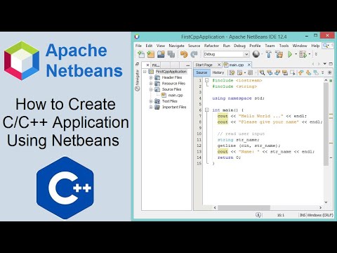 Create C/C++ Application using Netbeans 12.4 (2021) - YouTube