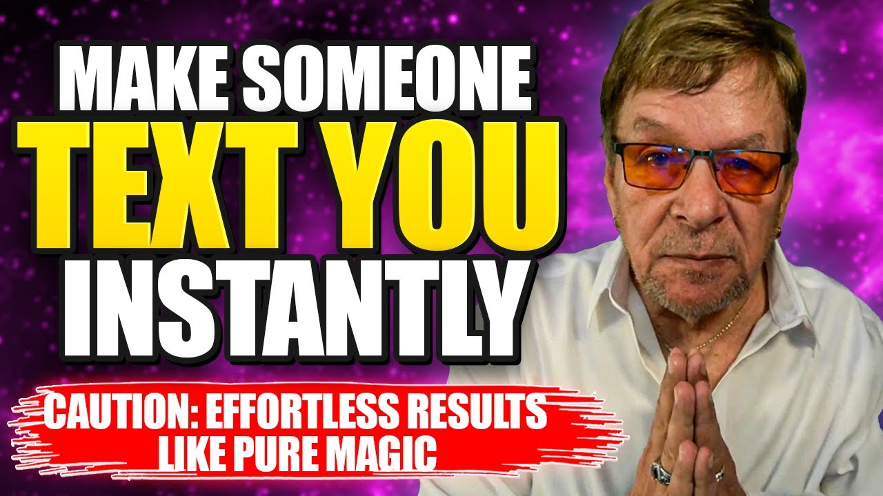 Expect Them To Text You Instantly | Law of Expectation