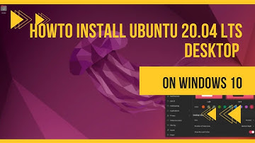 INstall UBUNTU Desktop on Windows10 (Virtualbox)