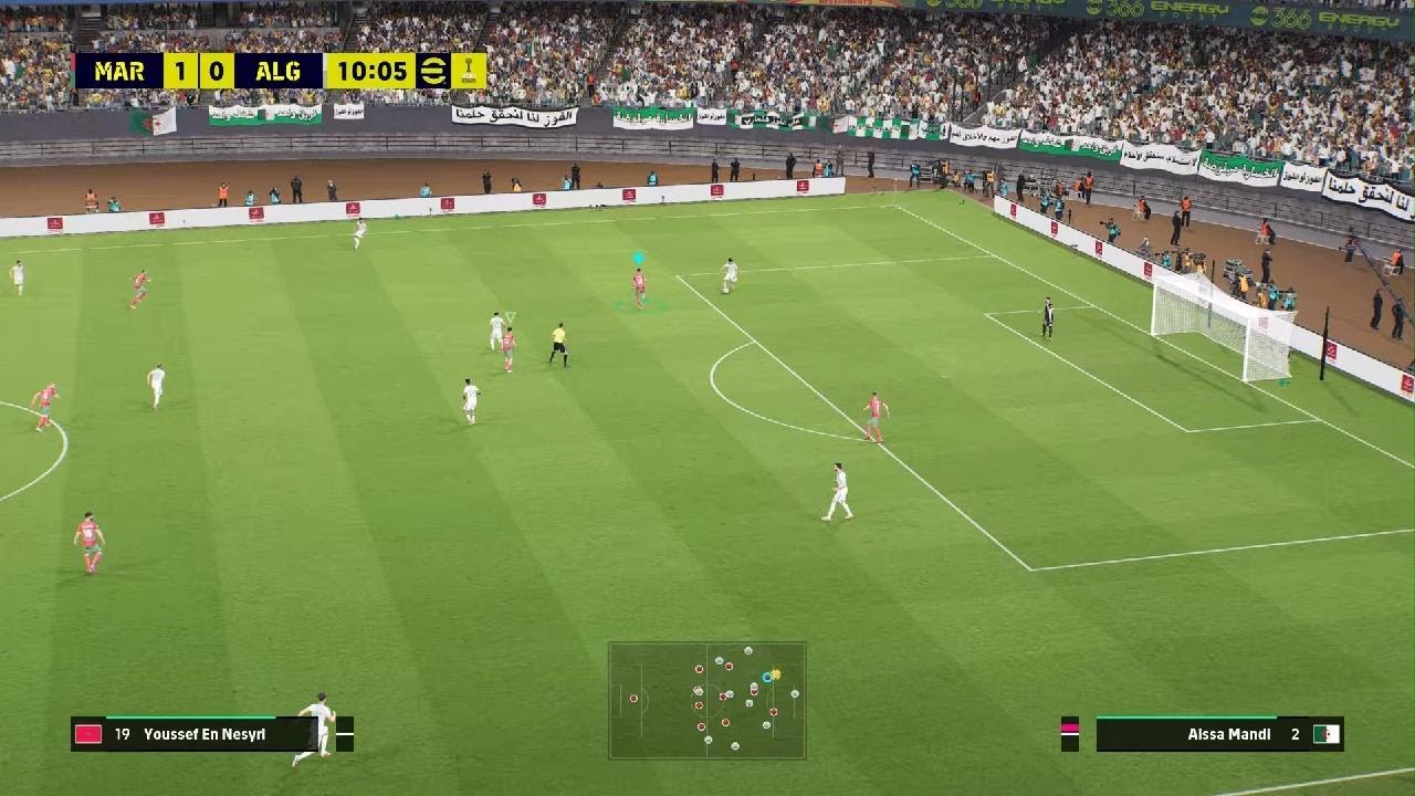 eFootball africa cup Marokko vs Algerije halve finale