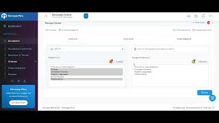 Adding Subjects to Classes
