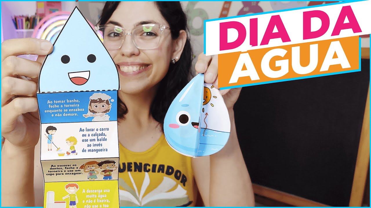 DIA DA ÁGUA - 4 ATIVIDADES para fazer com as crianças