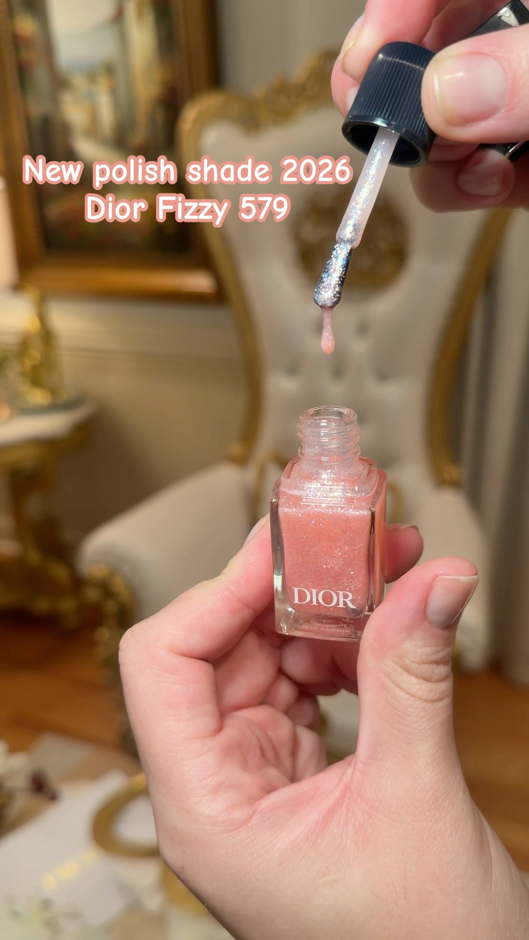 NEW Dior Nail Glow 579 Fizzy Review | Swatch + First Impressions