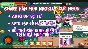 Nro Blue | Bản mod tốt nhất auto úp đệ , đập đồ , săn boss.. trên adroid chi tiết !