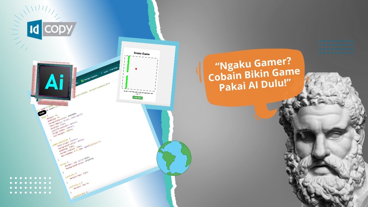 Ide Gane “AI Game Maker: Dari Ide Jadi Game Hanya dengan Satu Klik” - YouTube