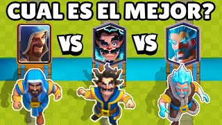 Cual Es El Mejor Mago? Olimpiadas De Magos Dorados 1 Vs 1 Clash Royale