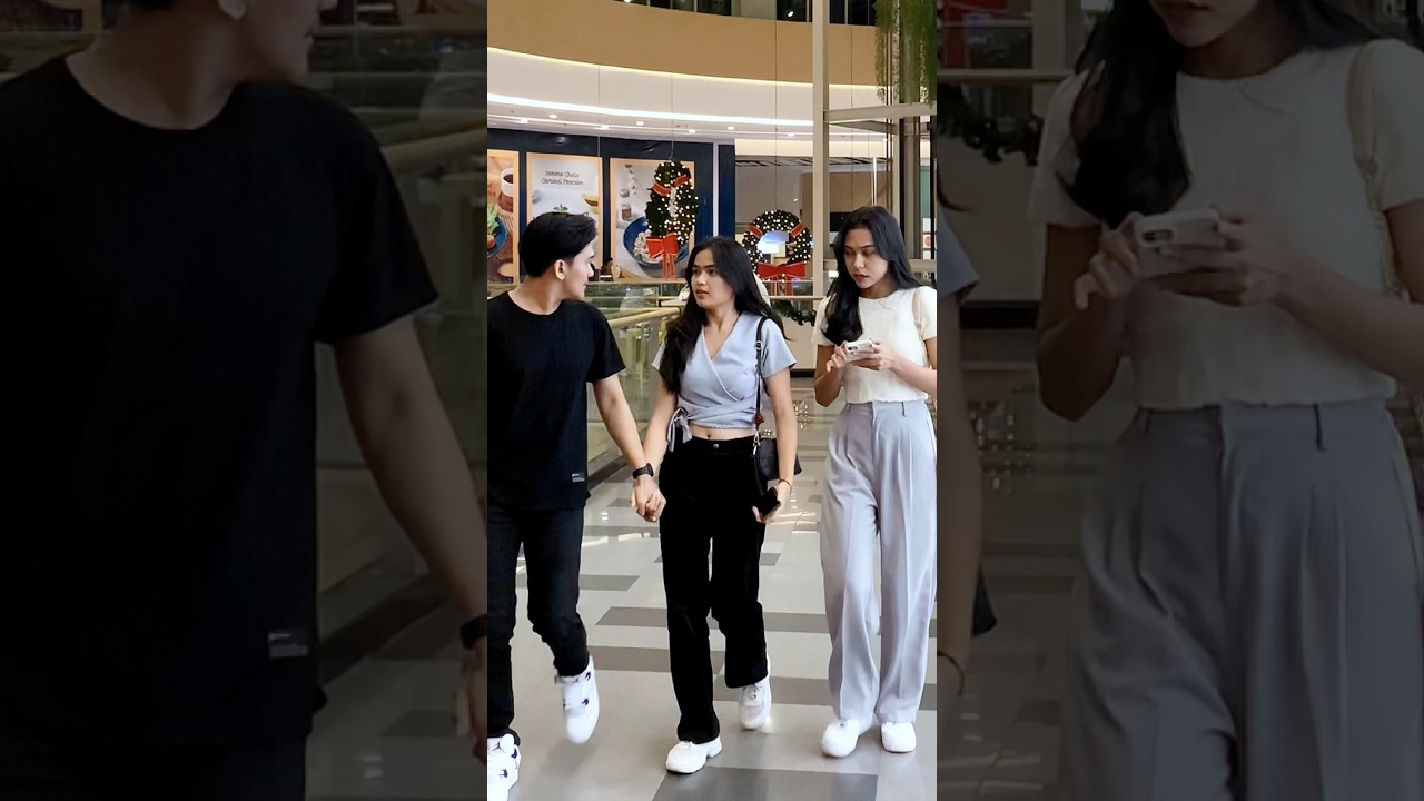 PRANK GANDENG TANGAN ORANG GAK DIKENAL BAPER 