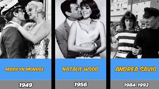 Tony Curtis girlfriends from 1949 to 2010